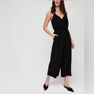 Aritzia Wilfred Black Pantsuit